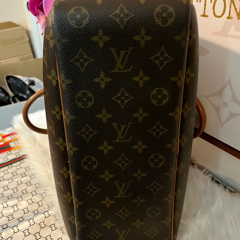 🔥SEND OFFER🔥DEAUVILLE Louis Vuitton Brown Monogram Satchel - Picture 4 of 13